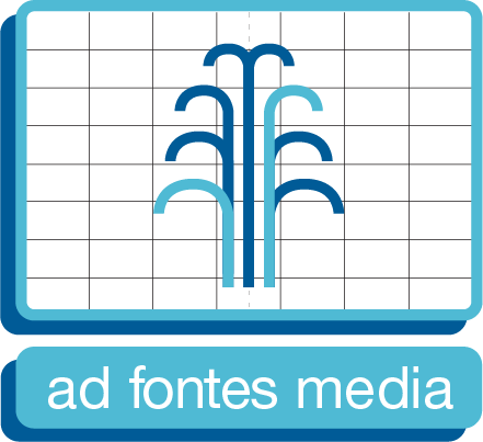 Ad Fontes Media logo in front of chart image