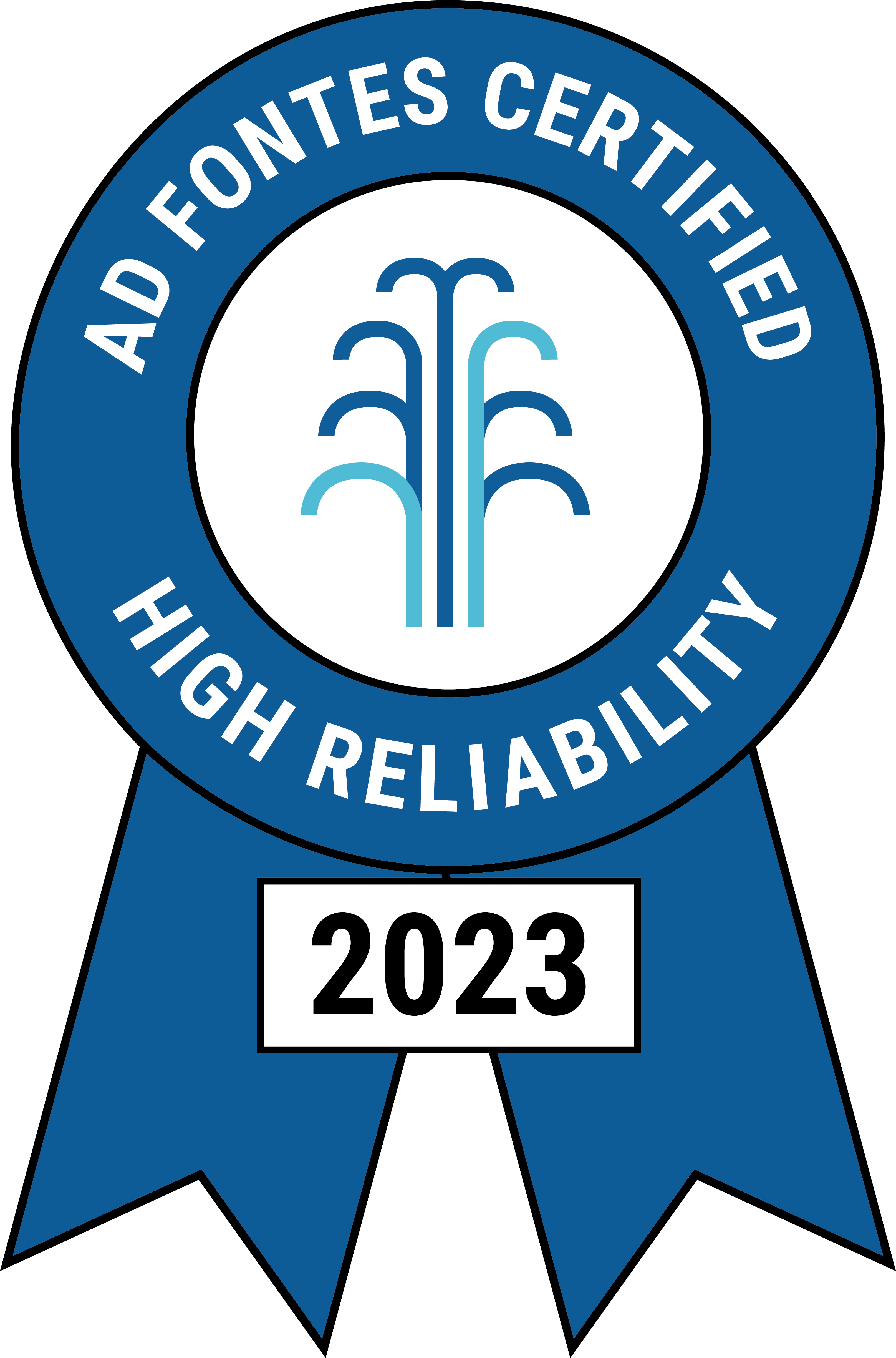 Ad Fontes Certified High Reliability badge