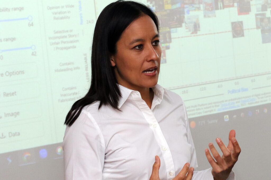 Otero Discusses News Literacy and How Media Content Can Divide and ...