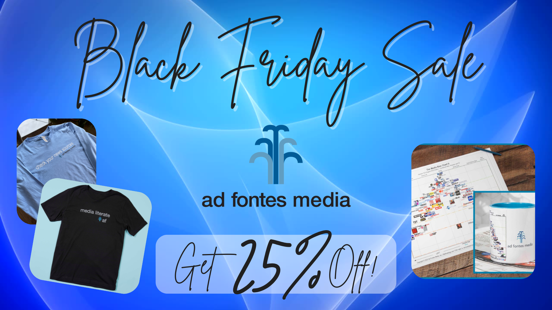 Our Black Friday sale begins today. Get AFM merchandise and a News Nerd annual subscription at a special Black Friday discount