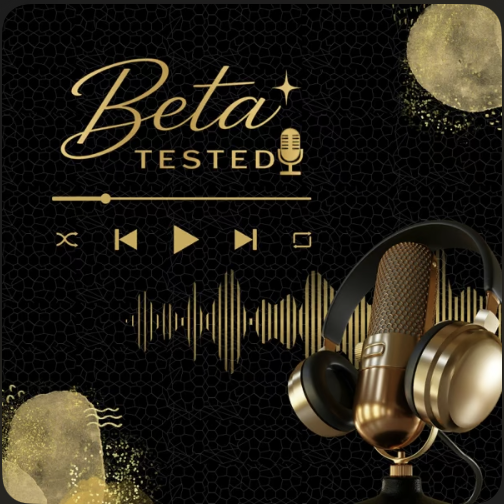 square logo for the podcast Beta Tested